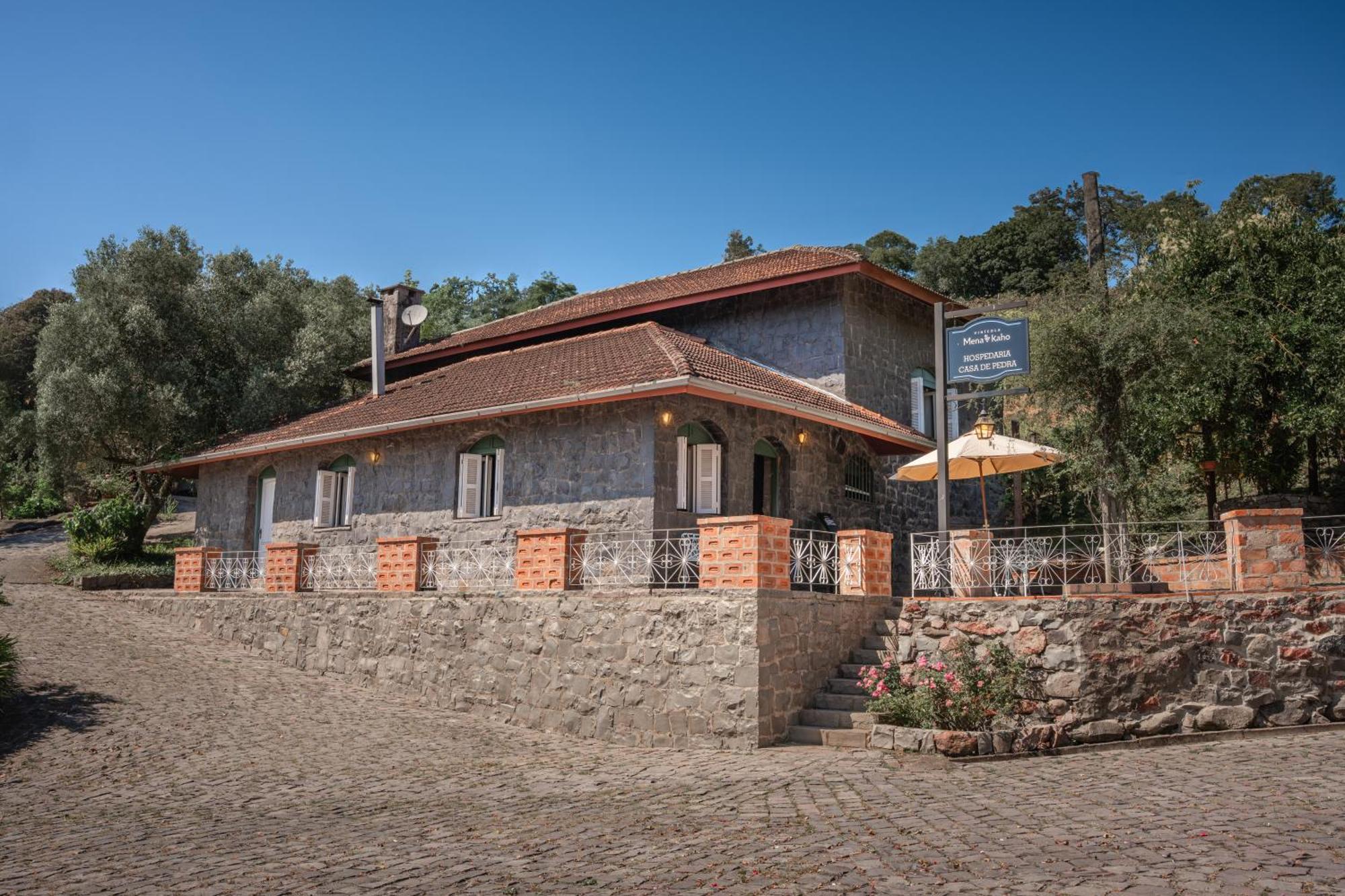 Casa De Pedra Mena Kaho Villa Bento Gonçalves Kültér fotó